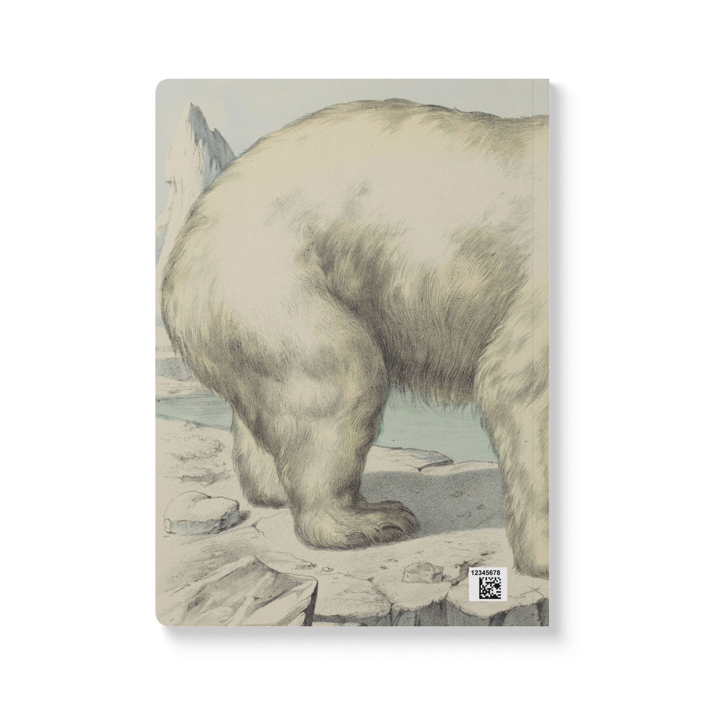 Softcover Journal - vintage polar bear