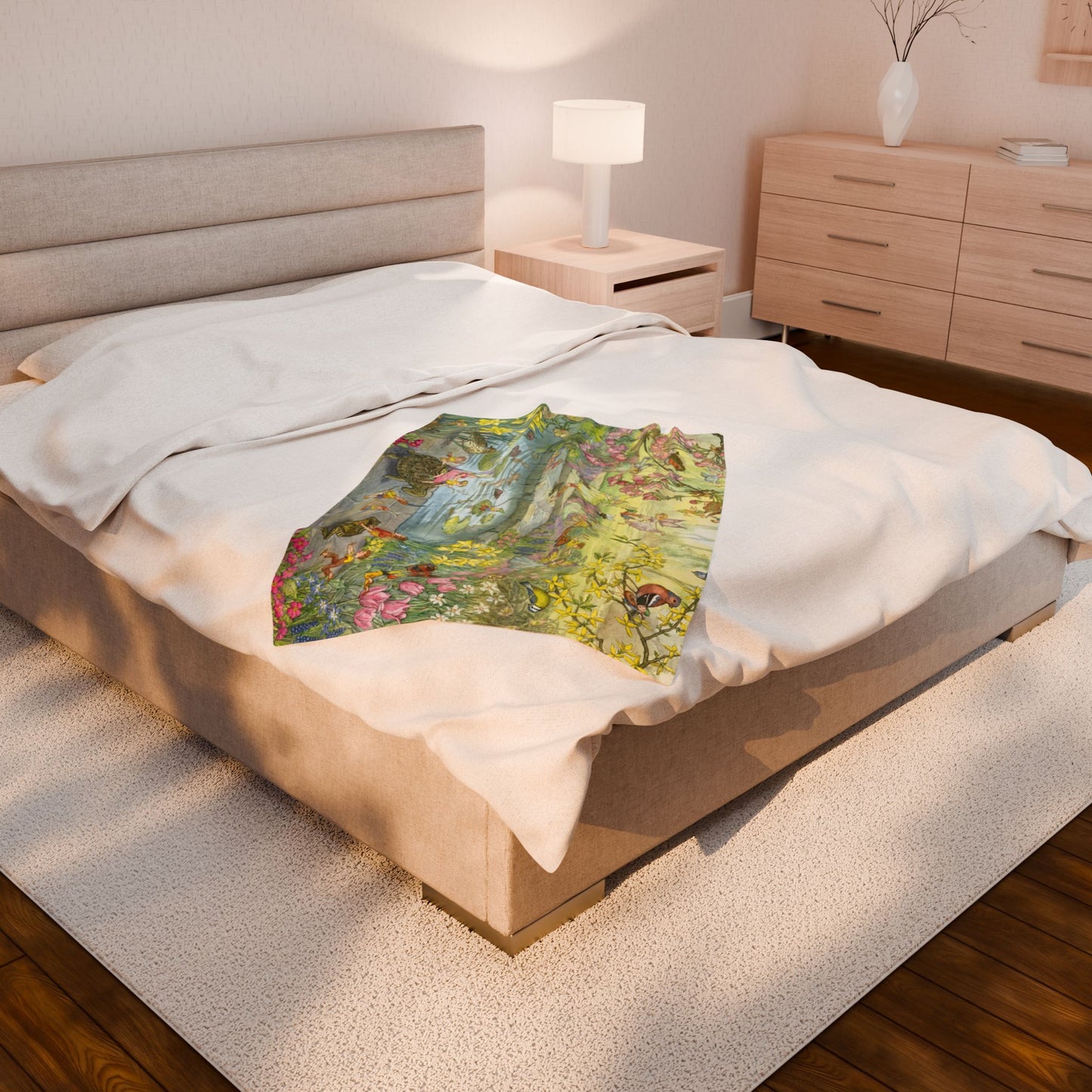 Fairy Pond Plush Blanket