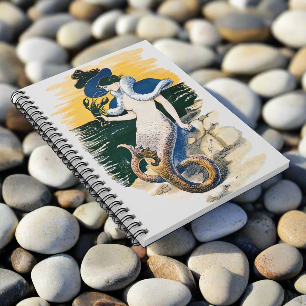 Spiral Notebook - Lobster lady