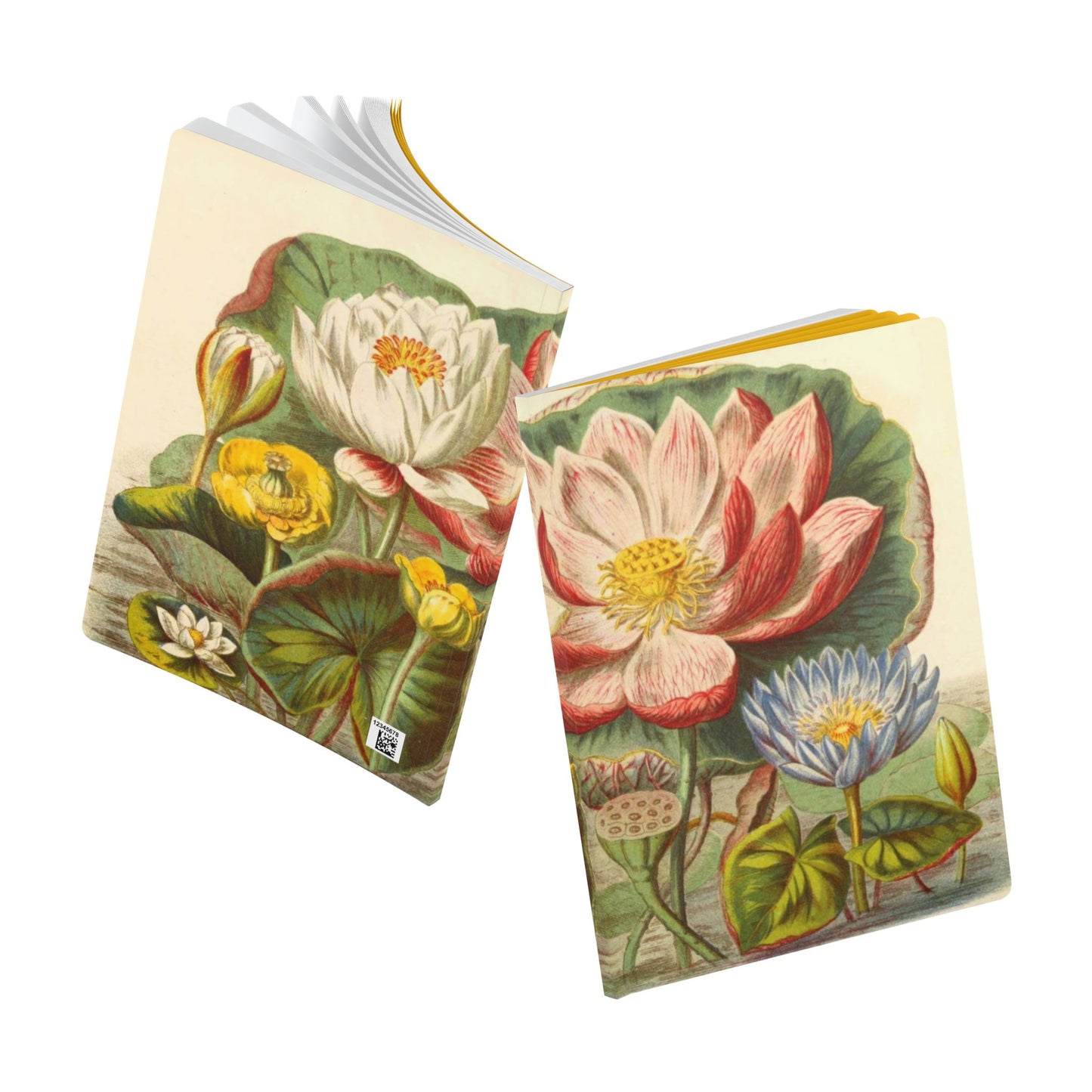 Softcover Journal - Waterlilies