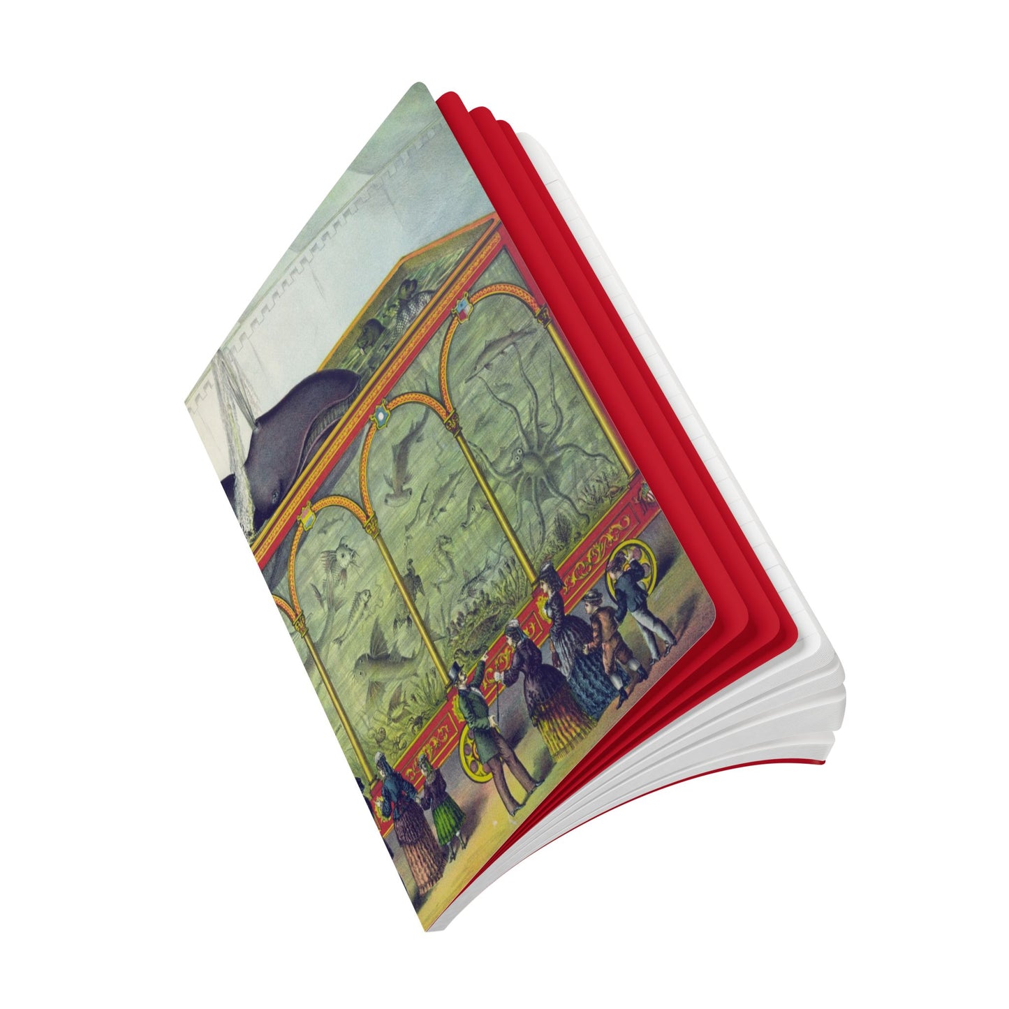 Softcover Journal - vintage whale tank