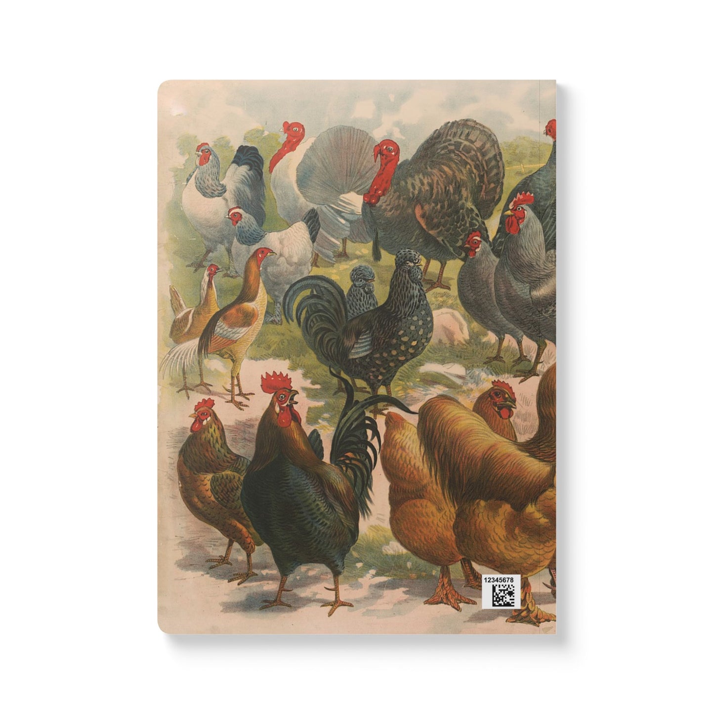 Softcover Journal - Farm Birds
