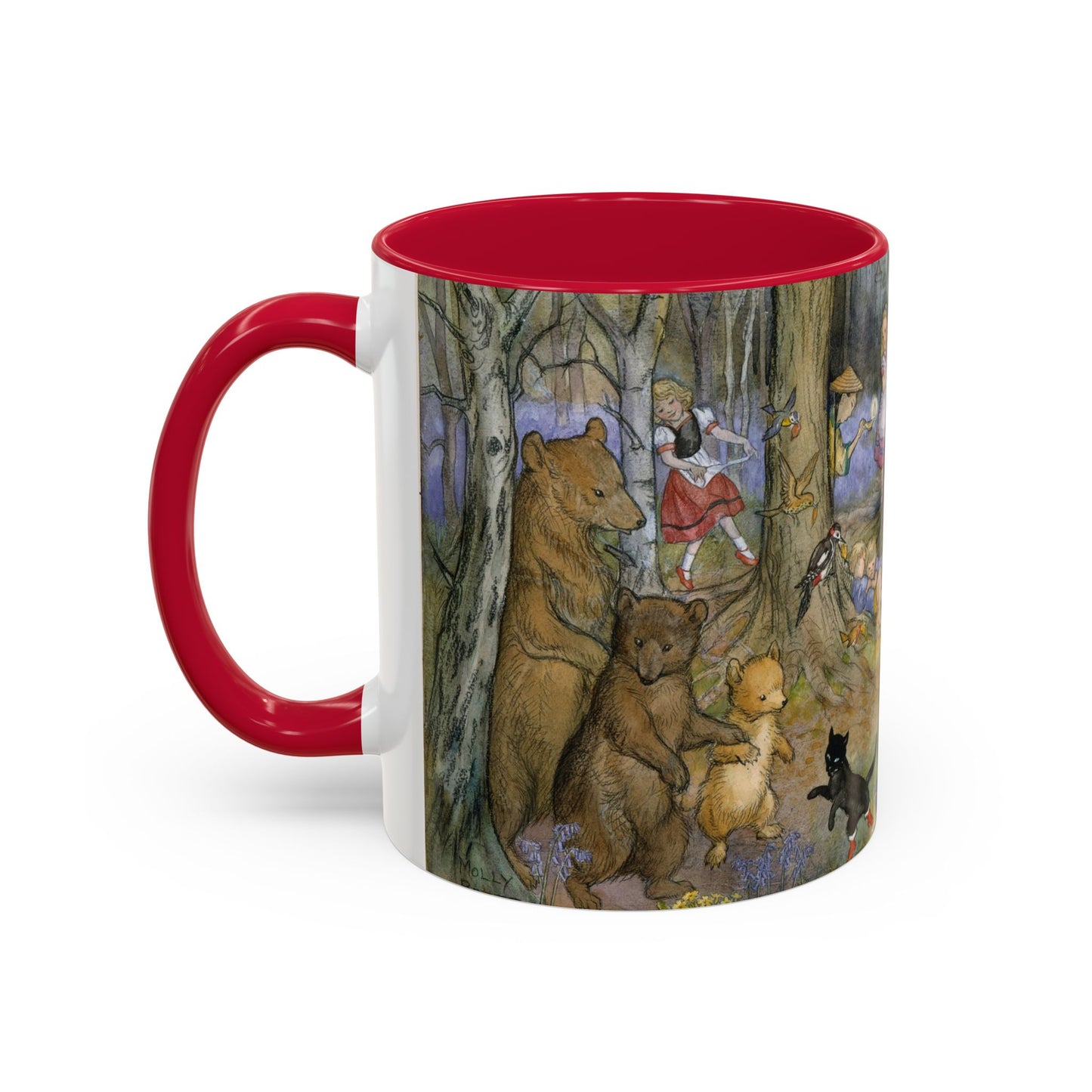 All the Fairy Stories Red Mug