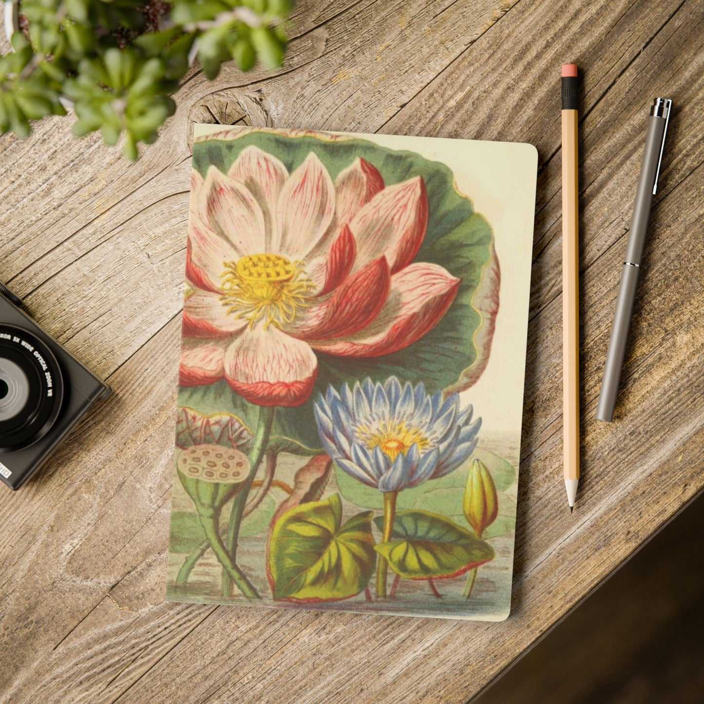 Softcover Journal - Waterlilies