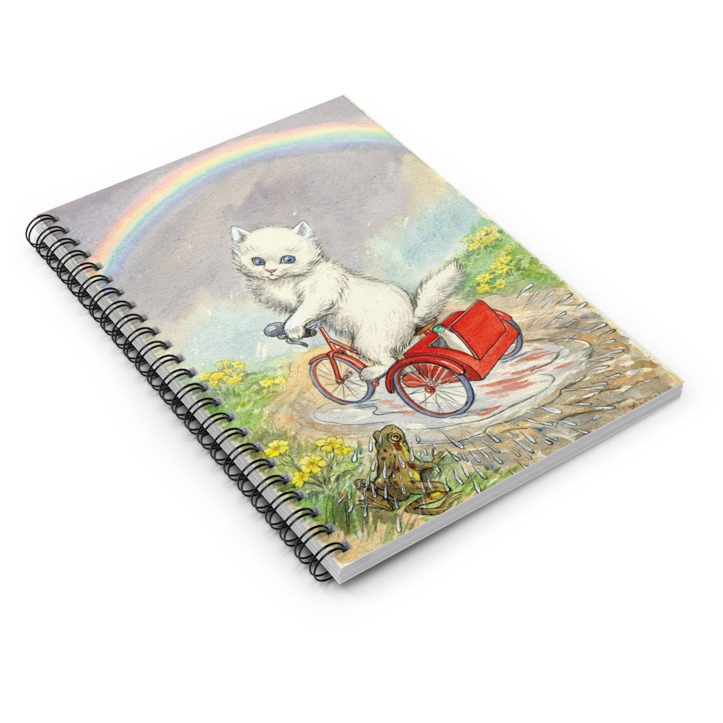 Spiral Notebook - Rainbow Cat