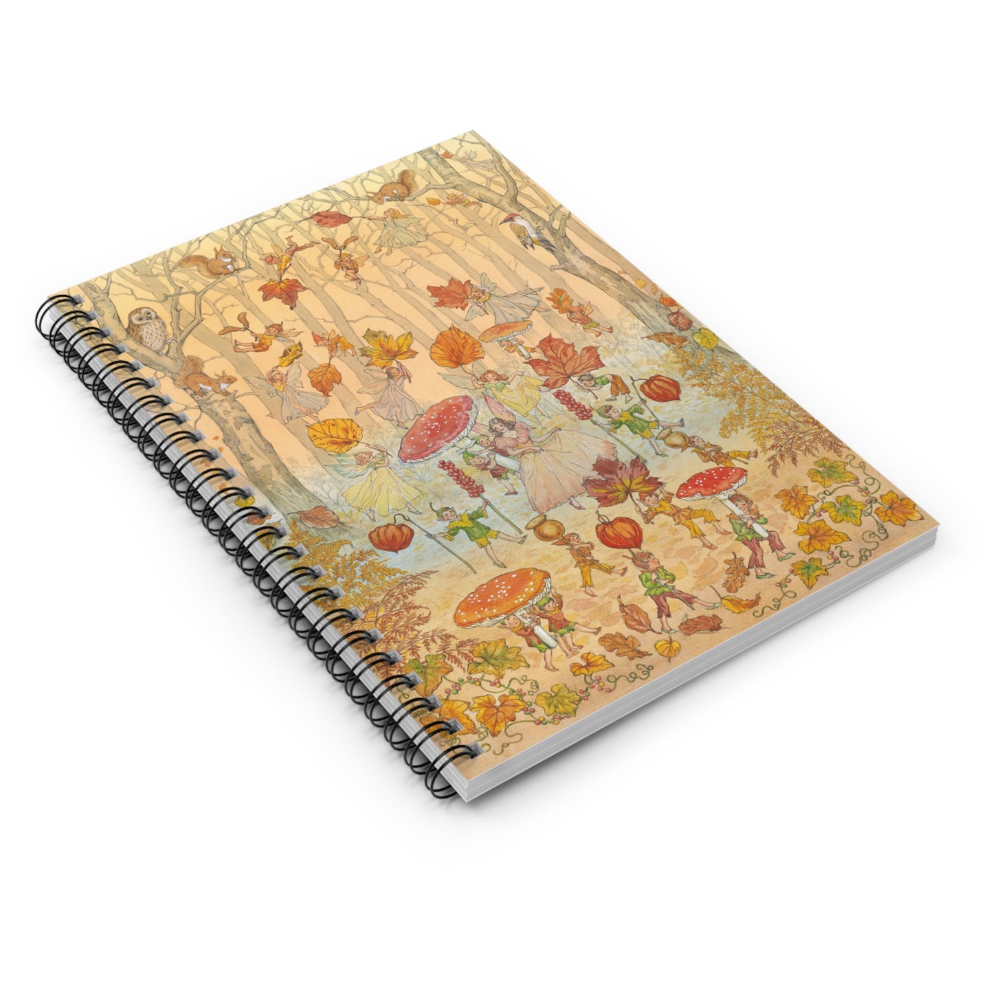 Spiral Notebook - Fall Dance