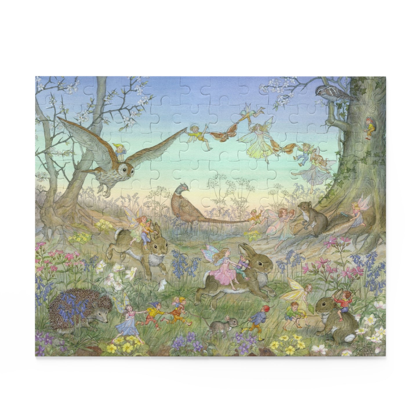 Rabbit Fairies Jigsaw Puzzle