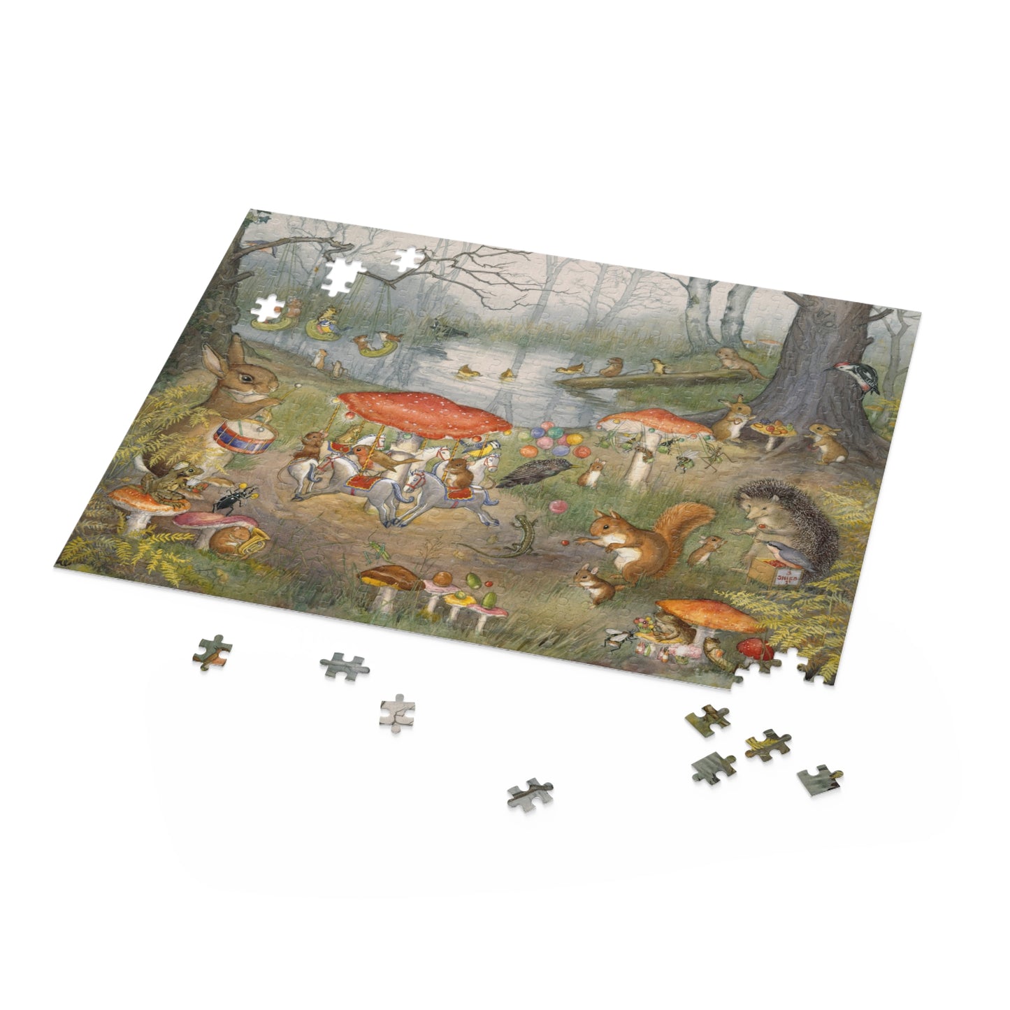 Toadstool Fair Jigsaw Puzzle