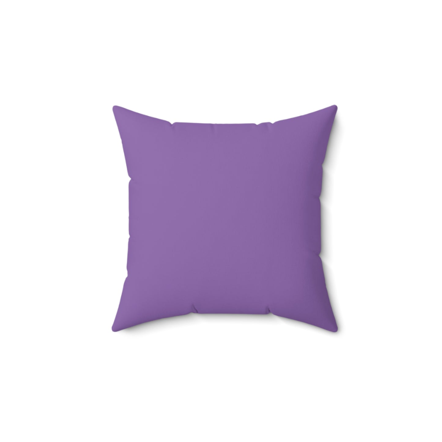 Faux suede pillow - Waterlily Fairy Garden