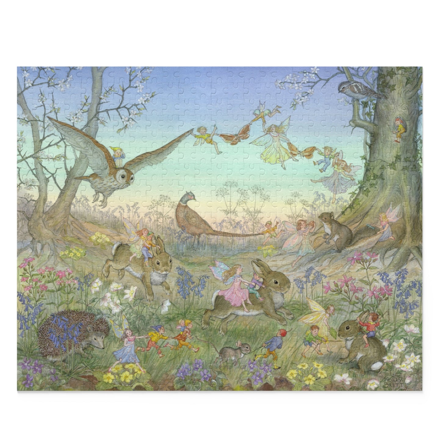 Rabbit Fairies Jigsaw Puzzle