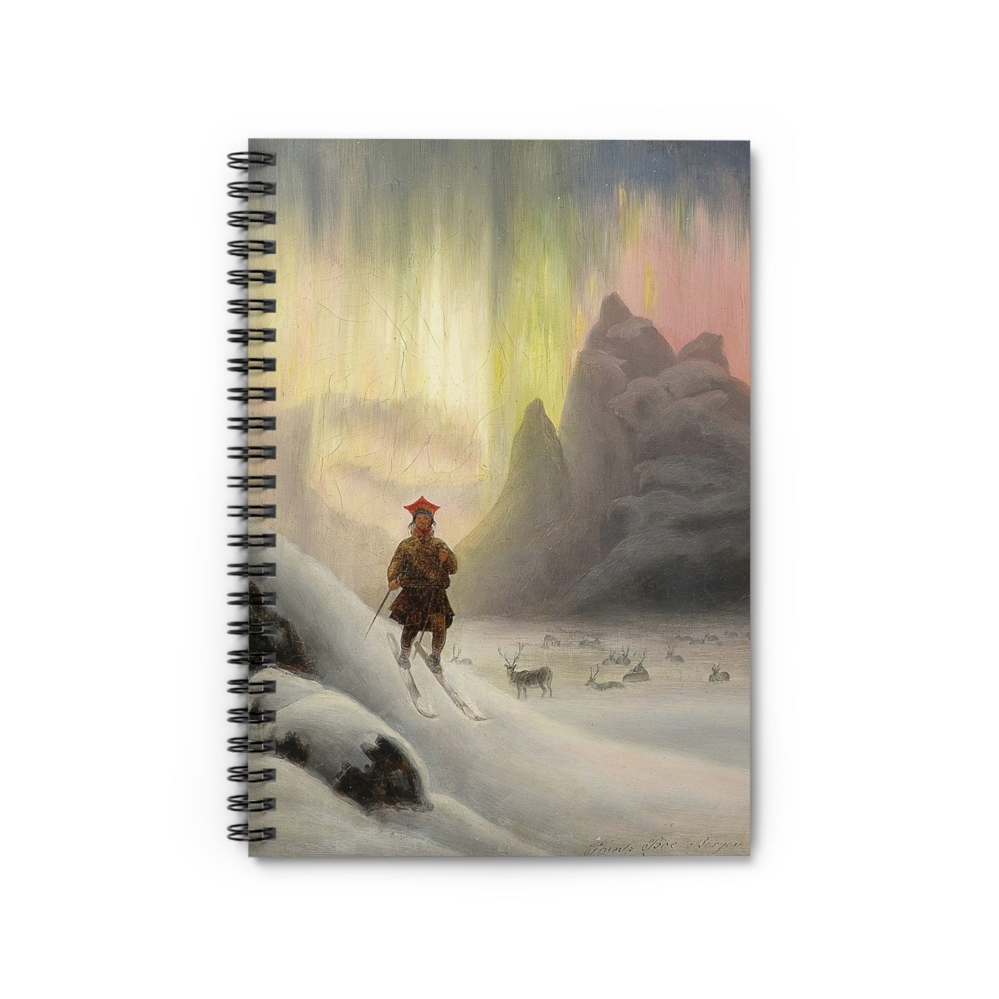 Spiral Notebook - Northern lights