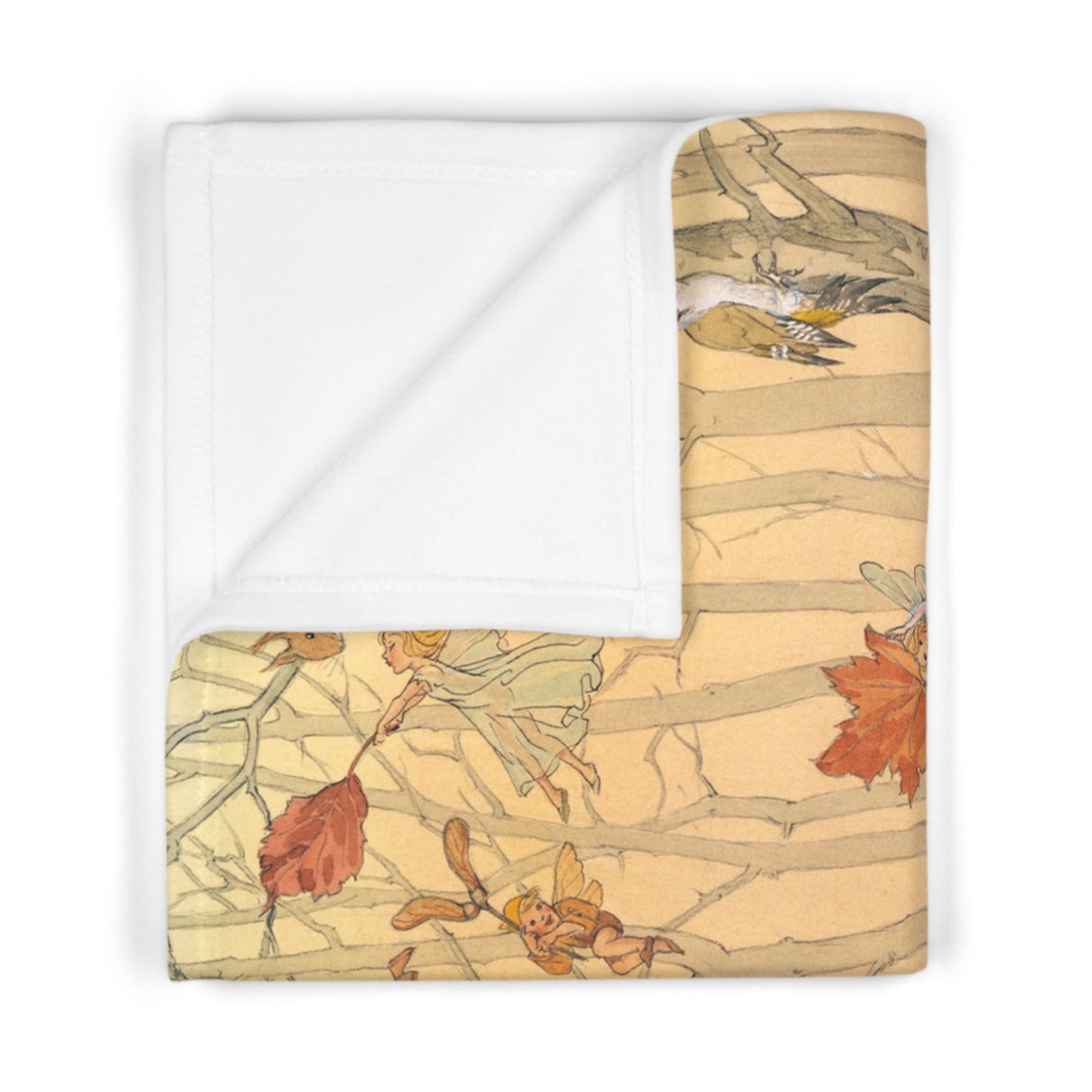 Fall Dance Baby Blanket - Soft Fleece