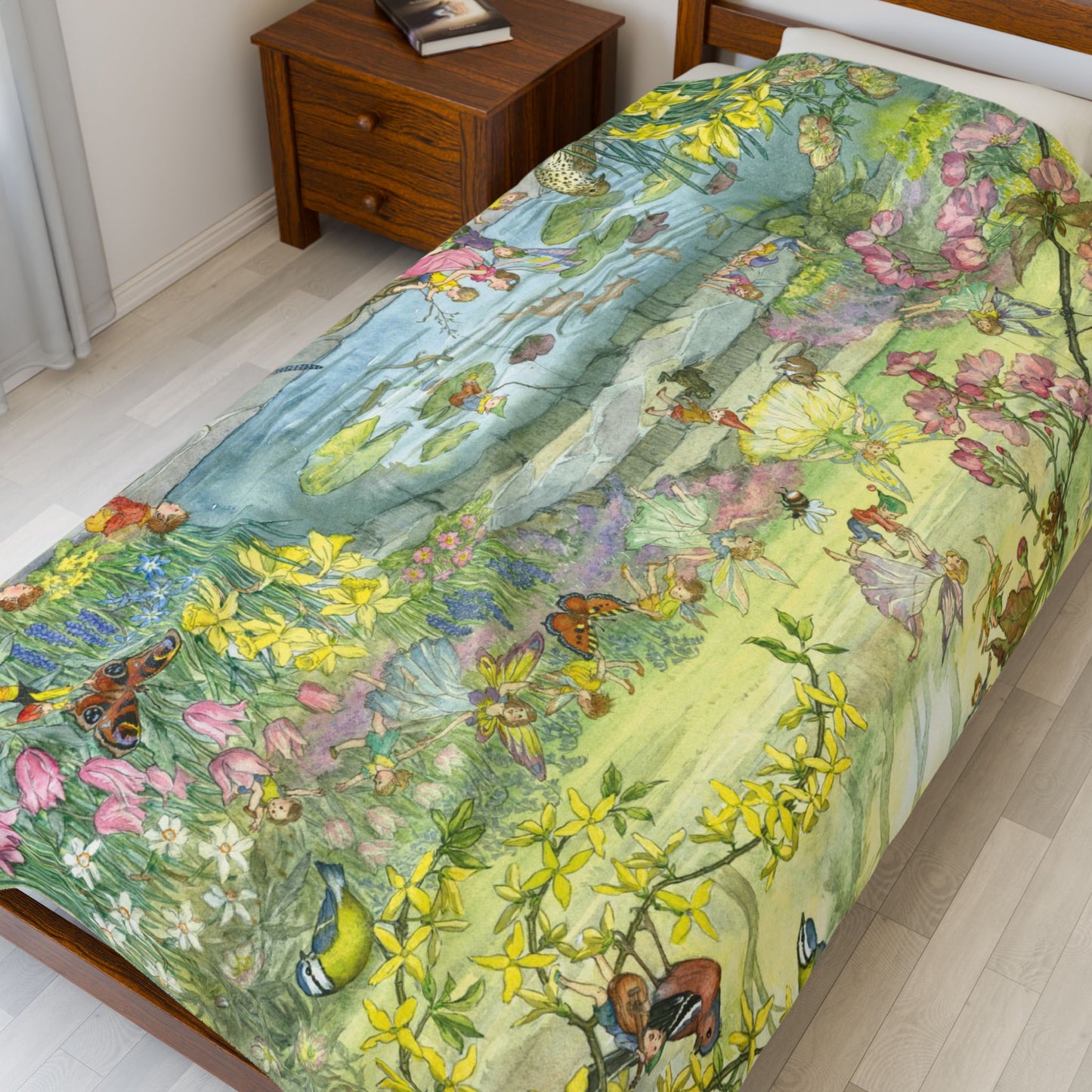 Fairy Pond Plush Blanket