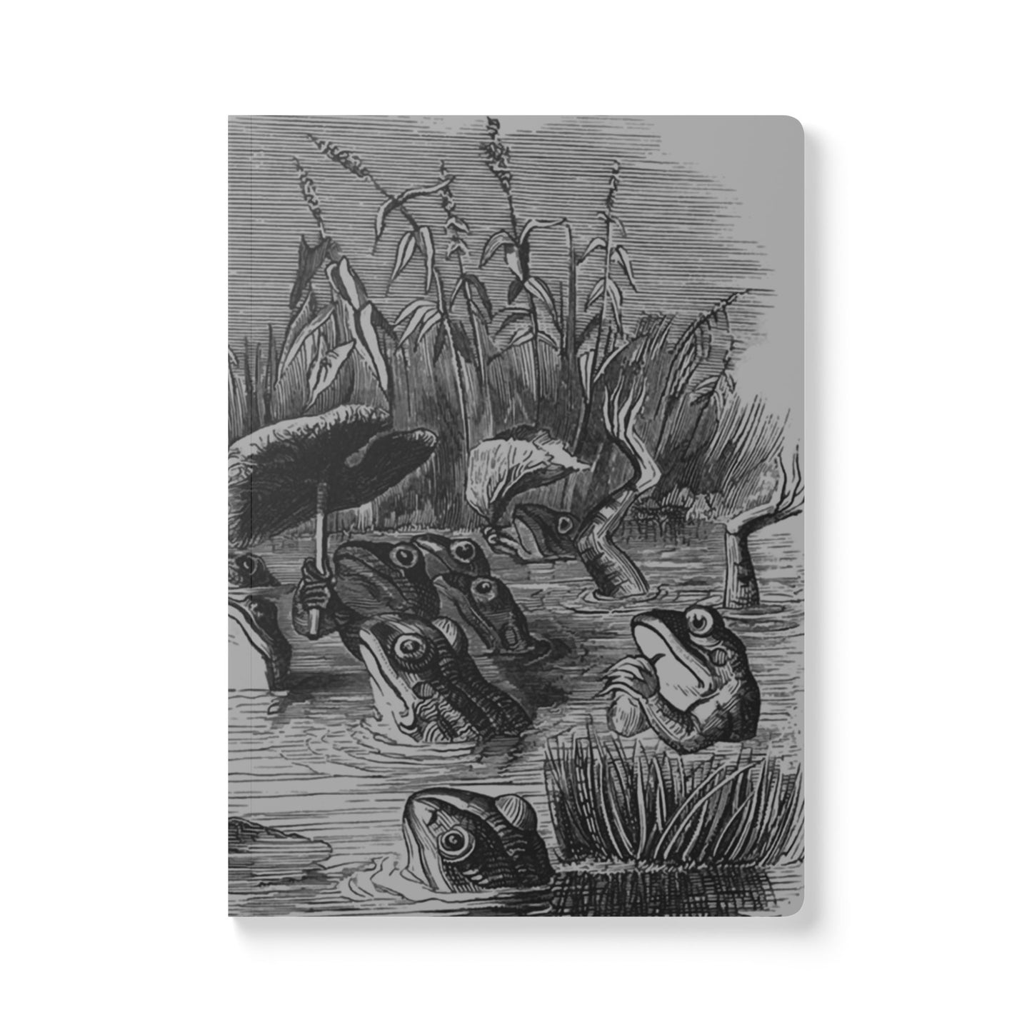Softcover Journal - vintage frogs