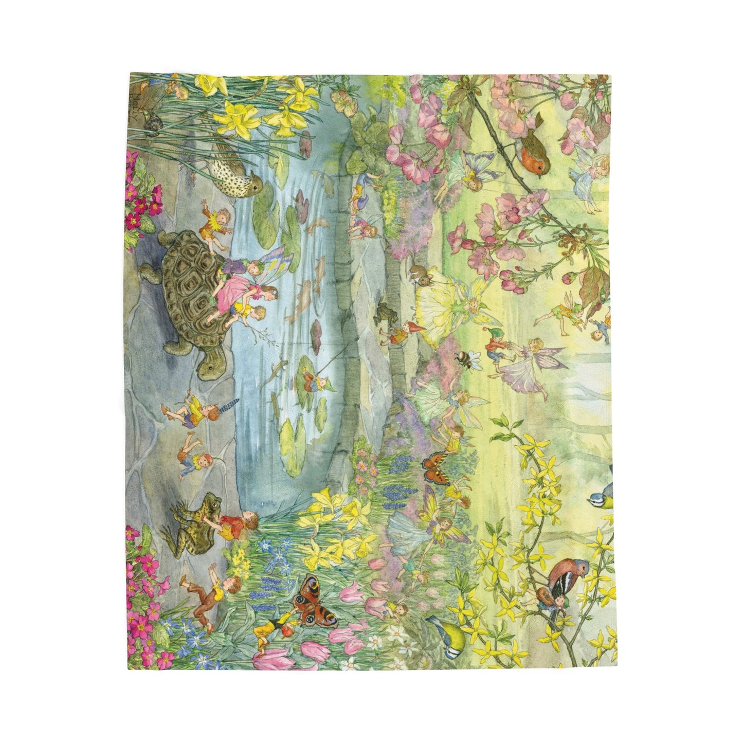 Fairy Pond Plush Blanket