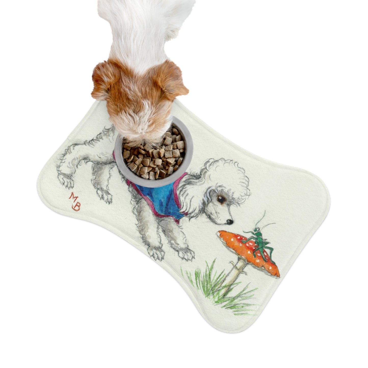 Poodle Feeding Mat