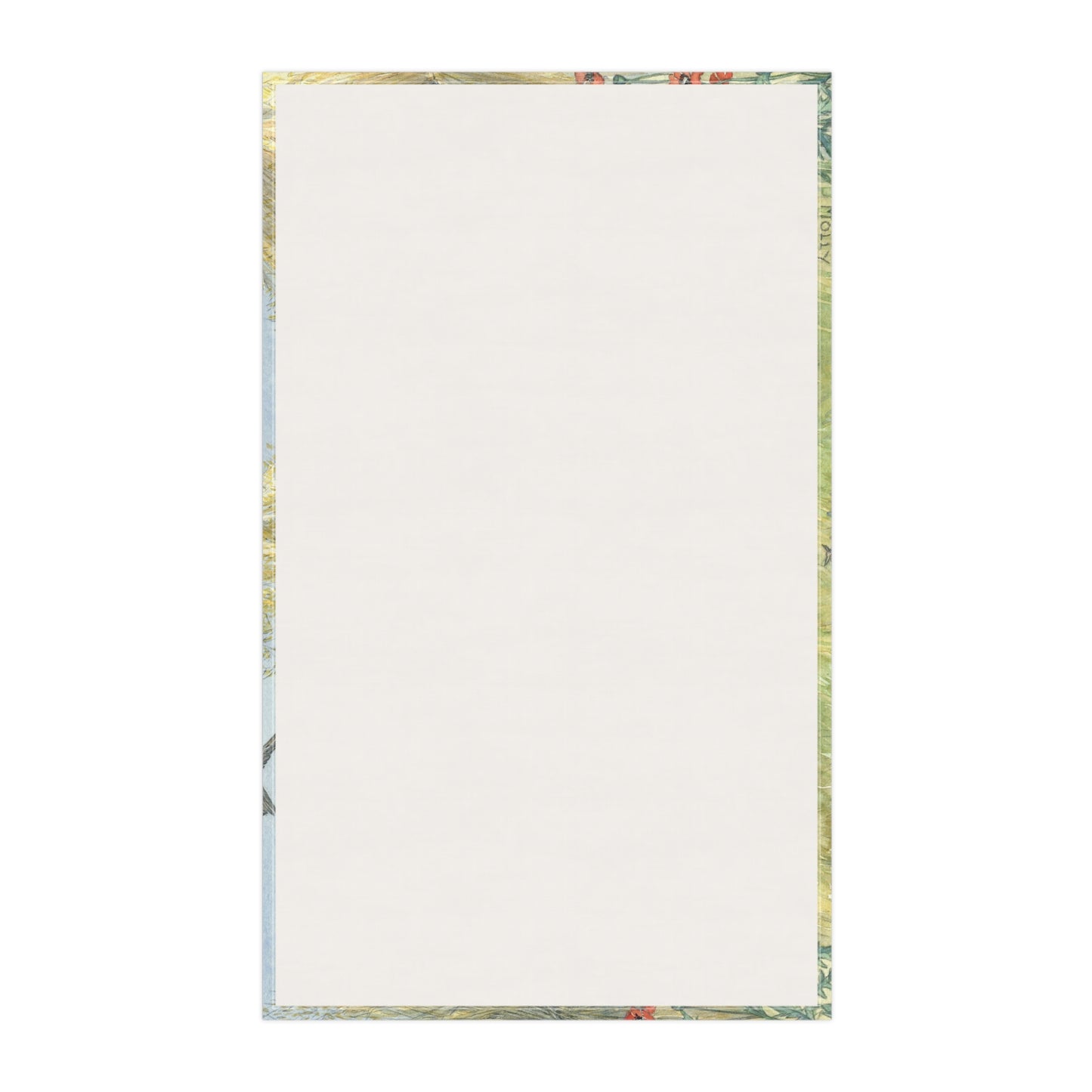Chicken and Chicks Picnic Tea Towel