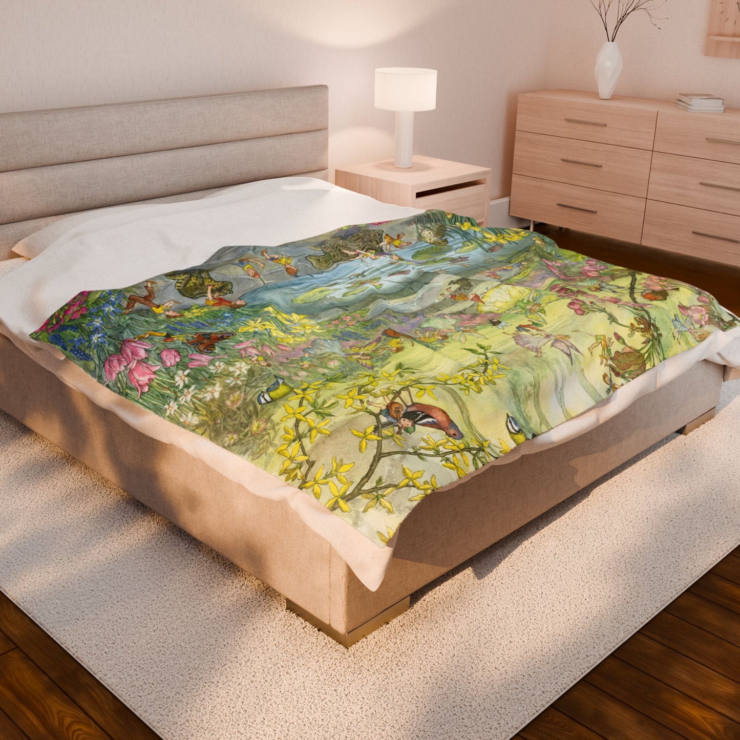 Fairy Pond Plush Blanket
