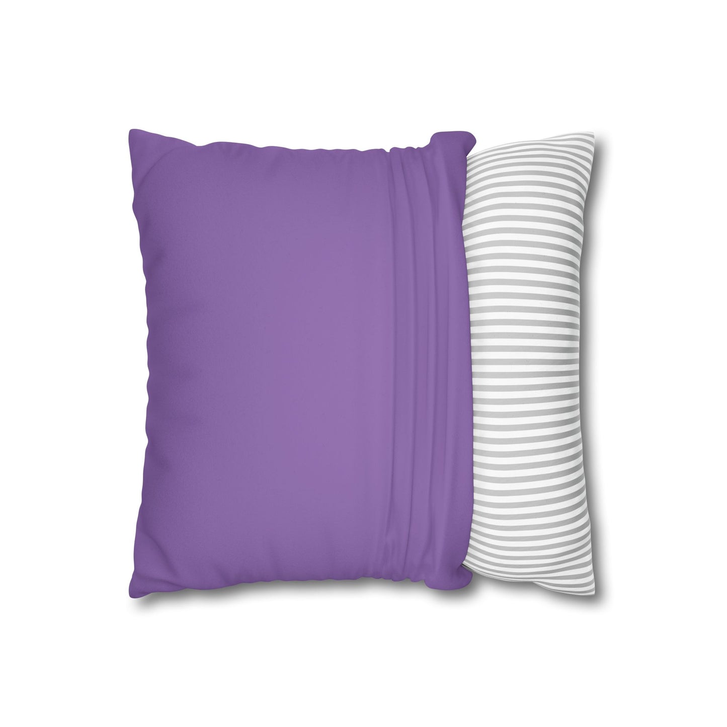 Faux suede pillow - Waterlily Fairy Garden