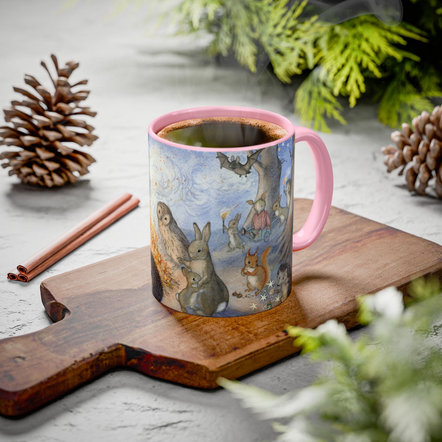Bonfire Pink Mug