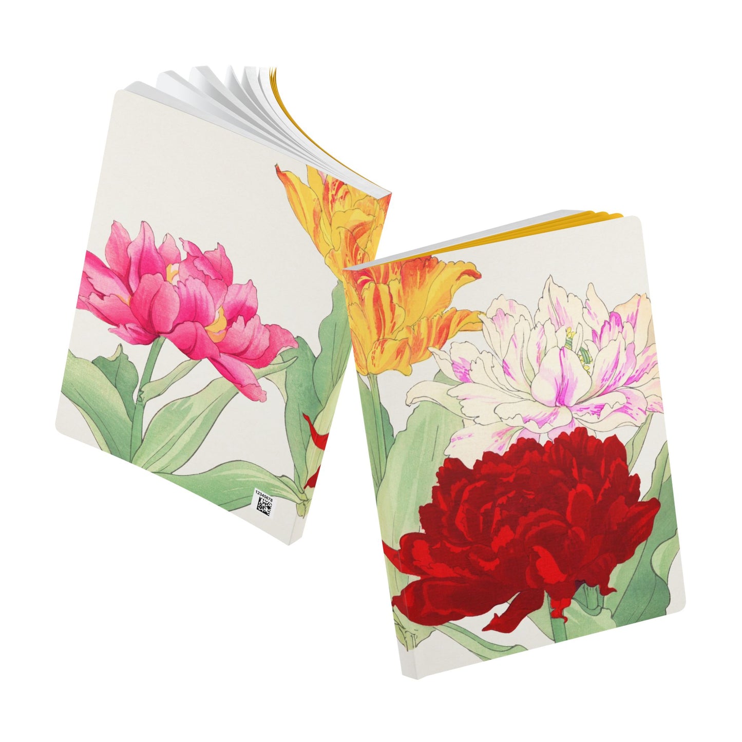 Softcover Journal - Peonies