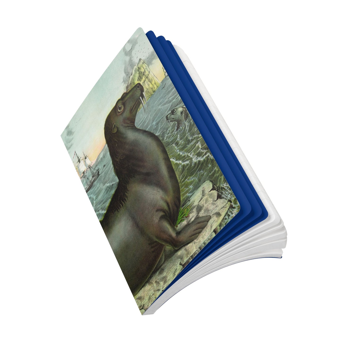 Softcover Journal - vintage seal