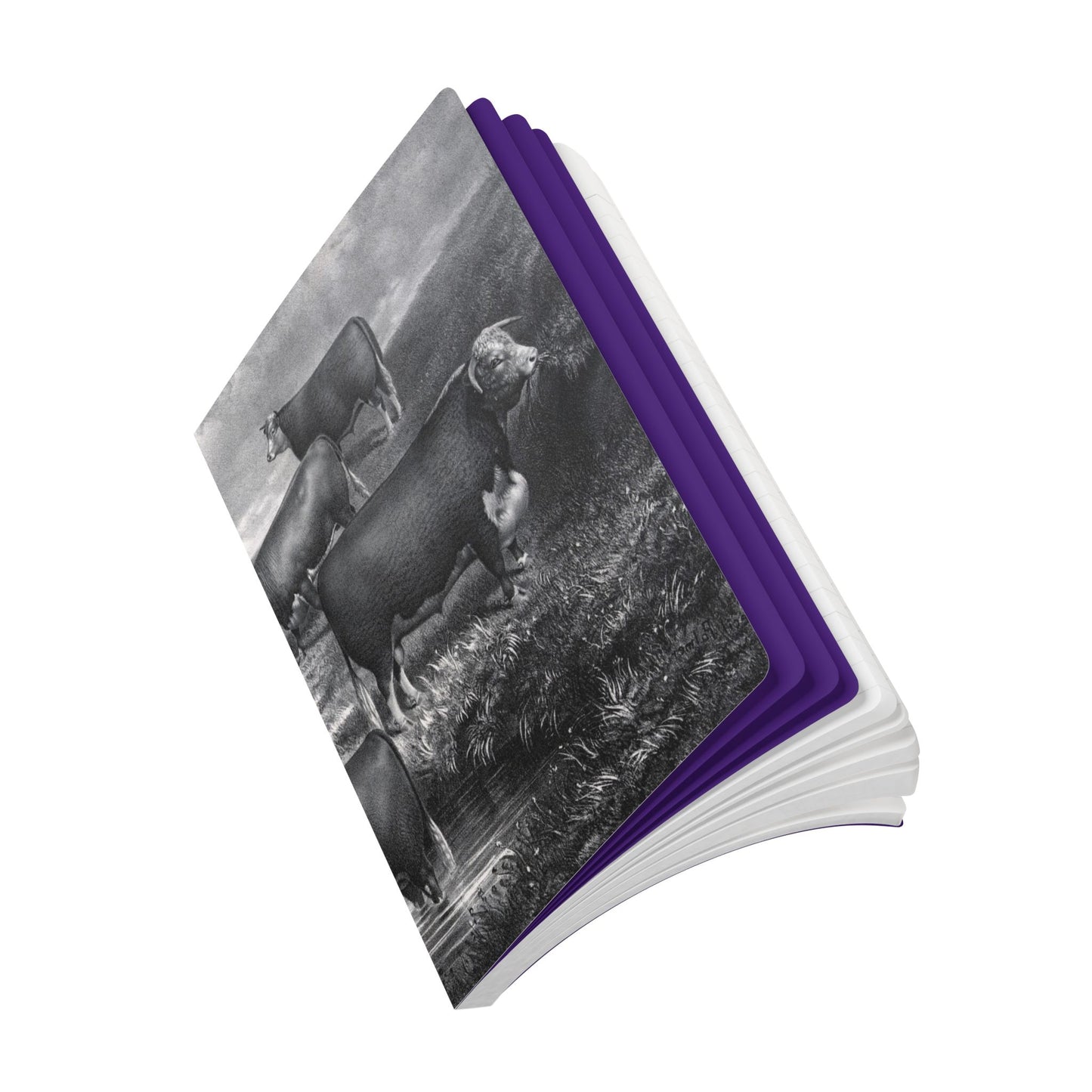 Copy of Softcover Journal - vintage cows