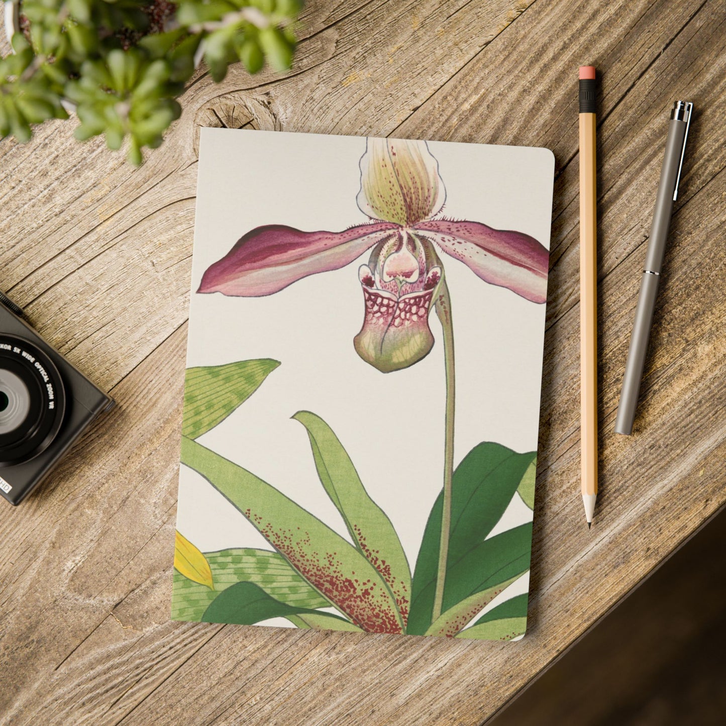 Softcover Journal - Slipper Orchid
