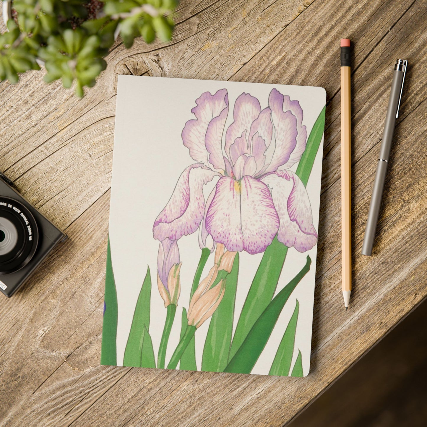 Softcover Journal - Irises