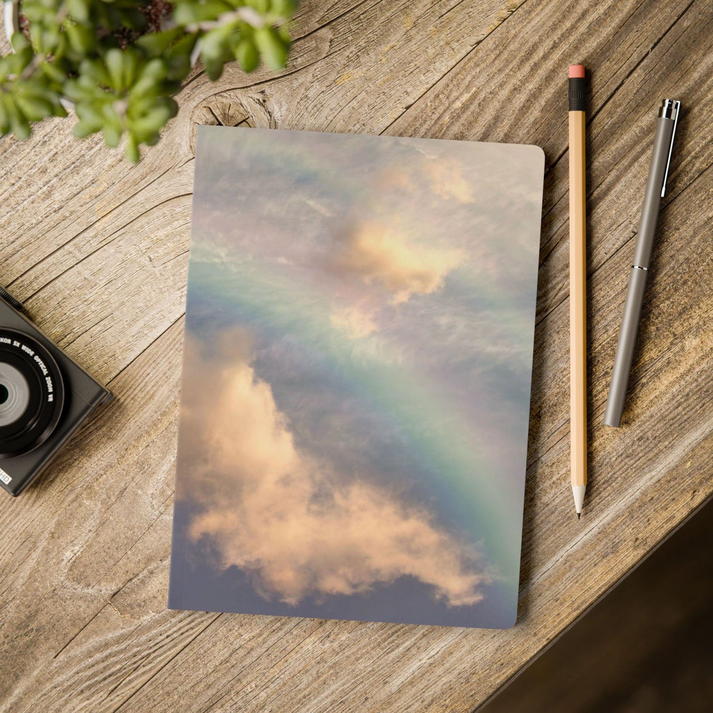 Softcover Journal - Rainbow Clouds