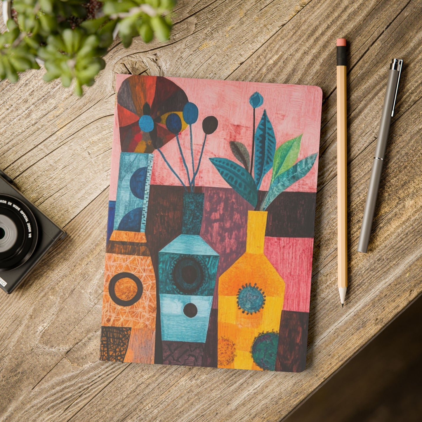 Softcover Journal - Flower Vases