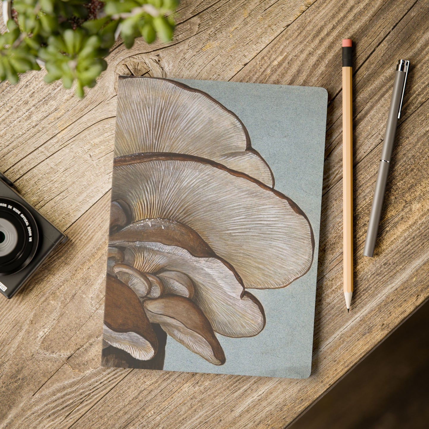 Softcover Journal - Autumn mushroom