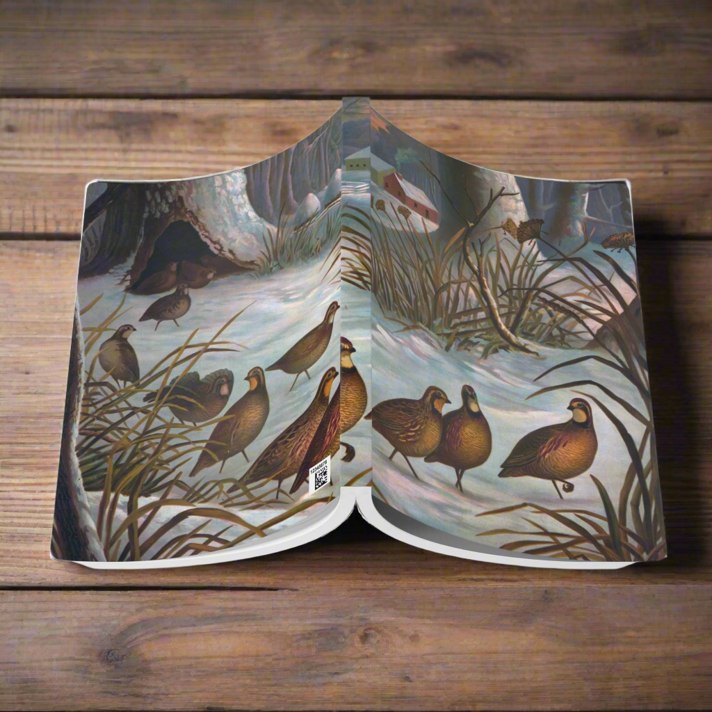 Softcover Journal - Winter birds