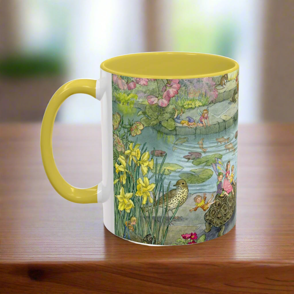 Fairy Pond Yellow Mug