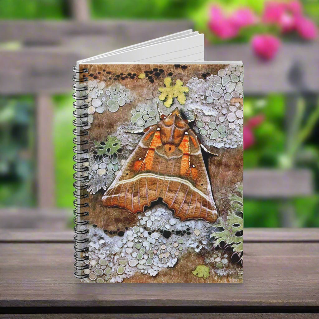 Spiral Notebook - Moth