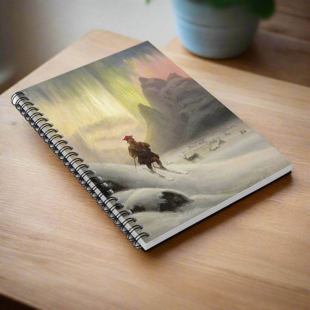 Spiral Notebook - Northern lights