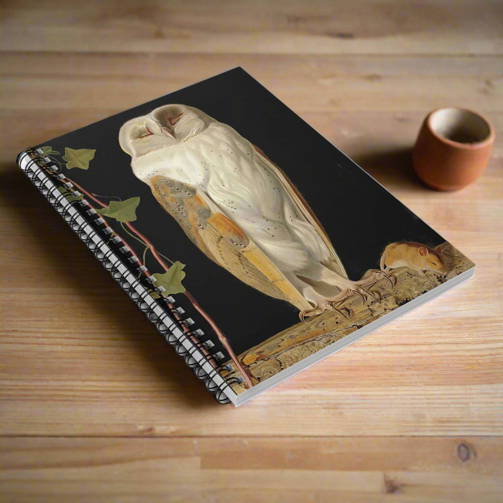 Spiral Notebook - Owl kill