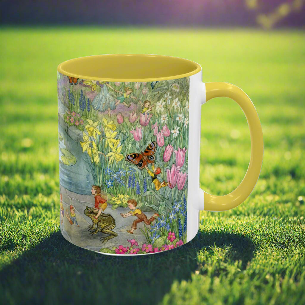 Fairy Pond Yellow Mug