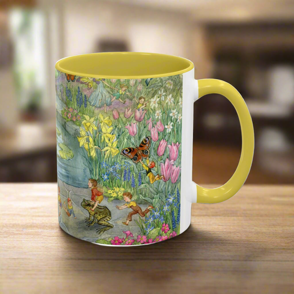 Fairy Pond Yellow Mug