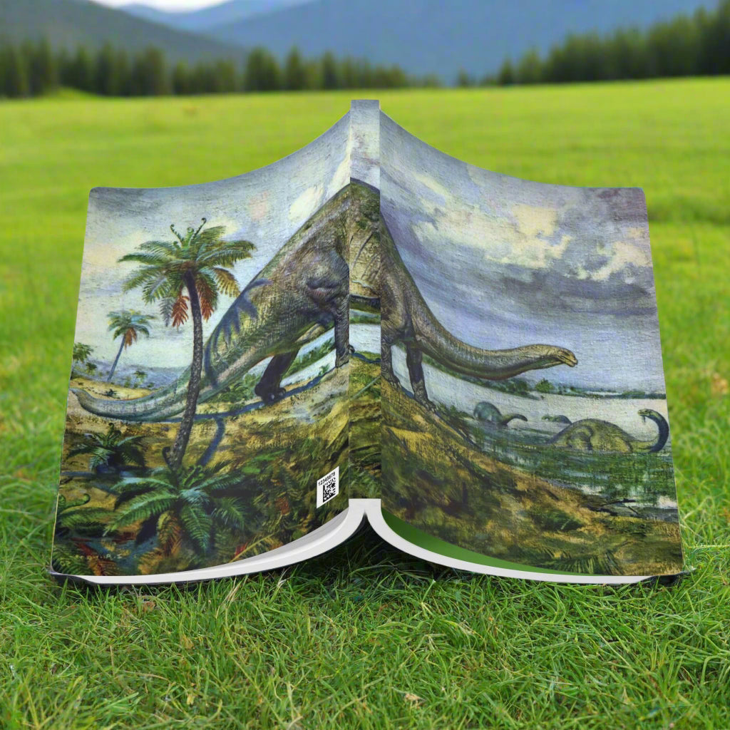 notebook journal paper lined notebook writing diary drawing illustration vintage rhino