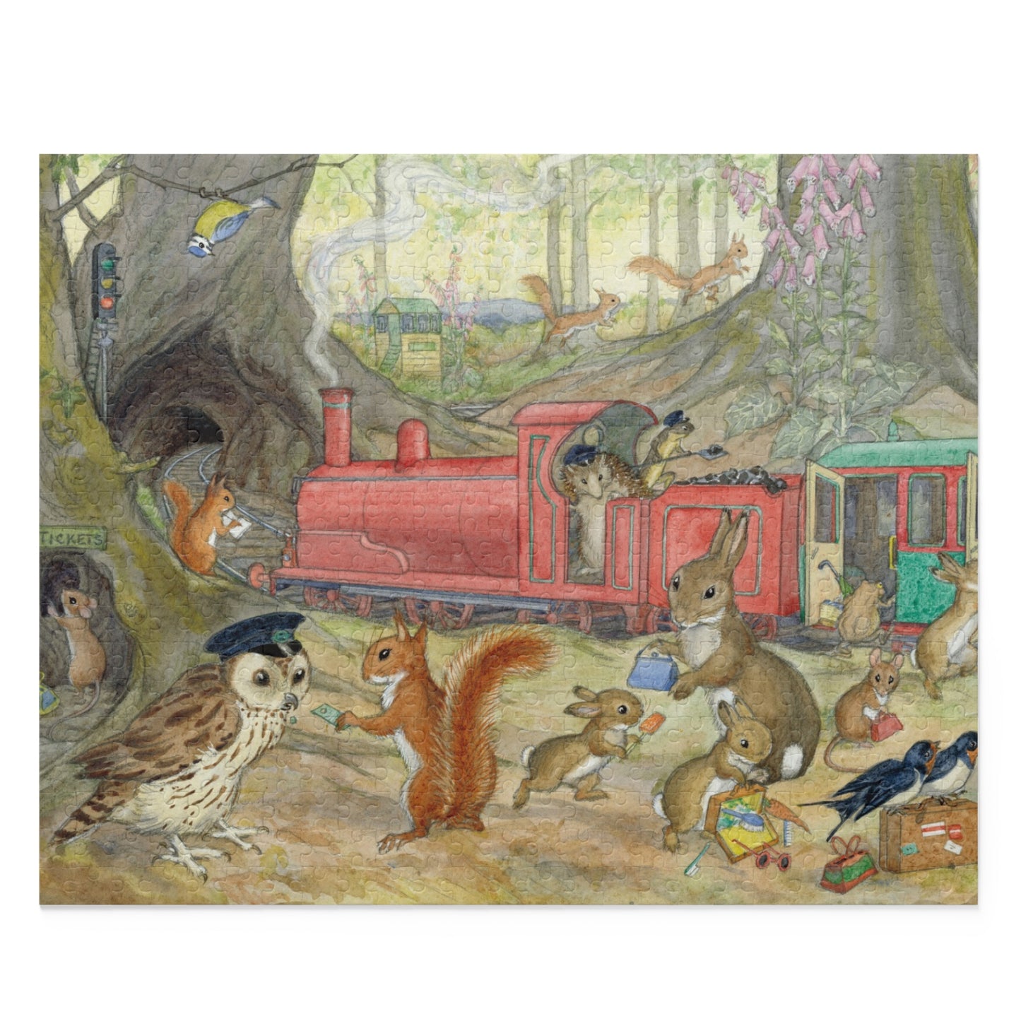 Train Ride Jigsaw Puzzle