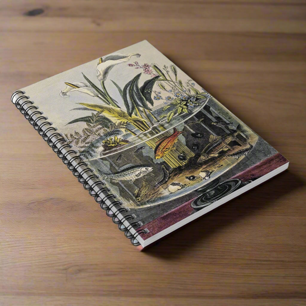 Spiral Notebook - Fish bowl