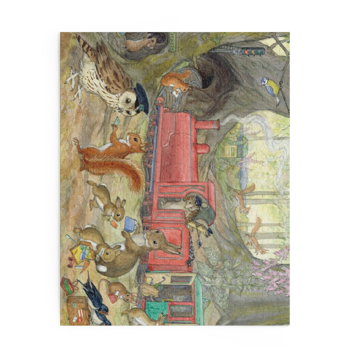 Train Ride Jigsaw Puzzle