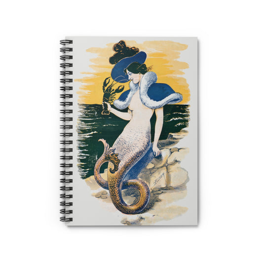 Spiral Notebook - Lobster lady