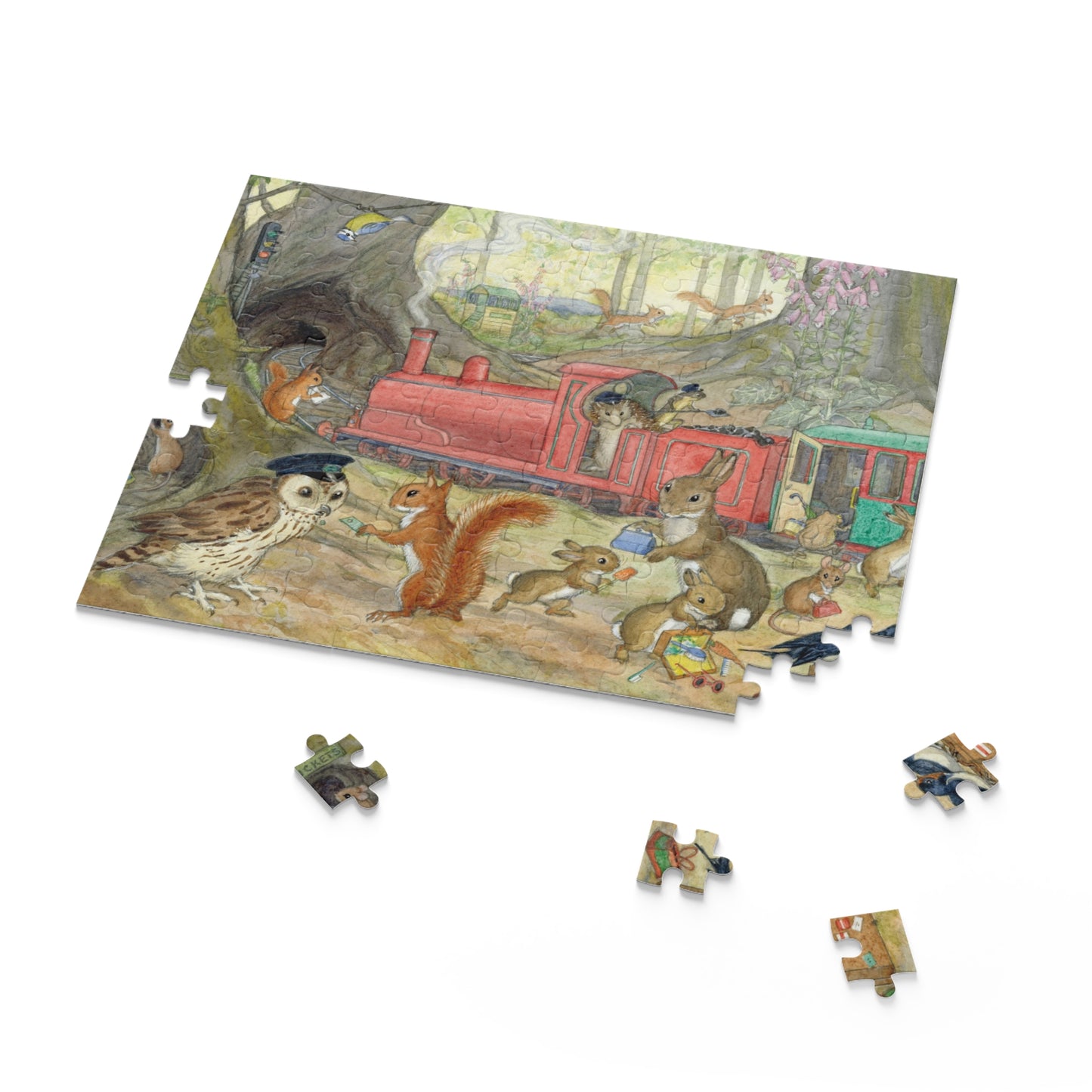Train Ride Jigsaw Puzzle