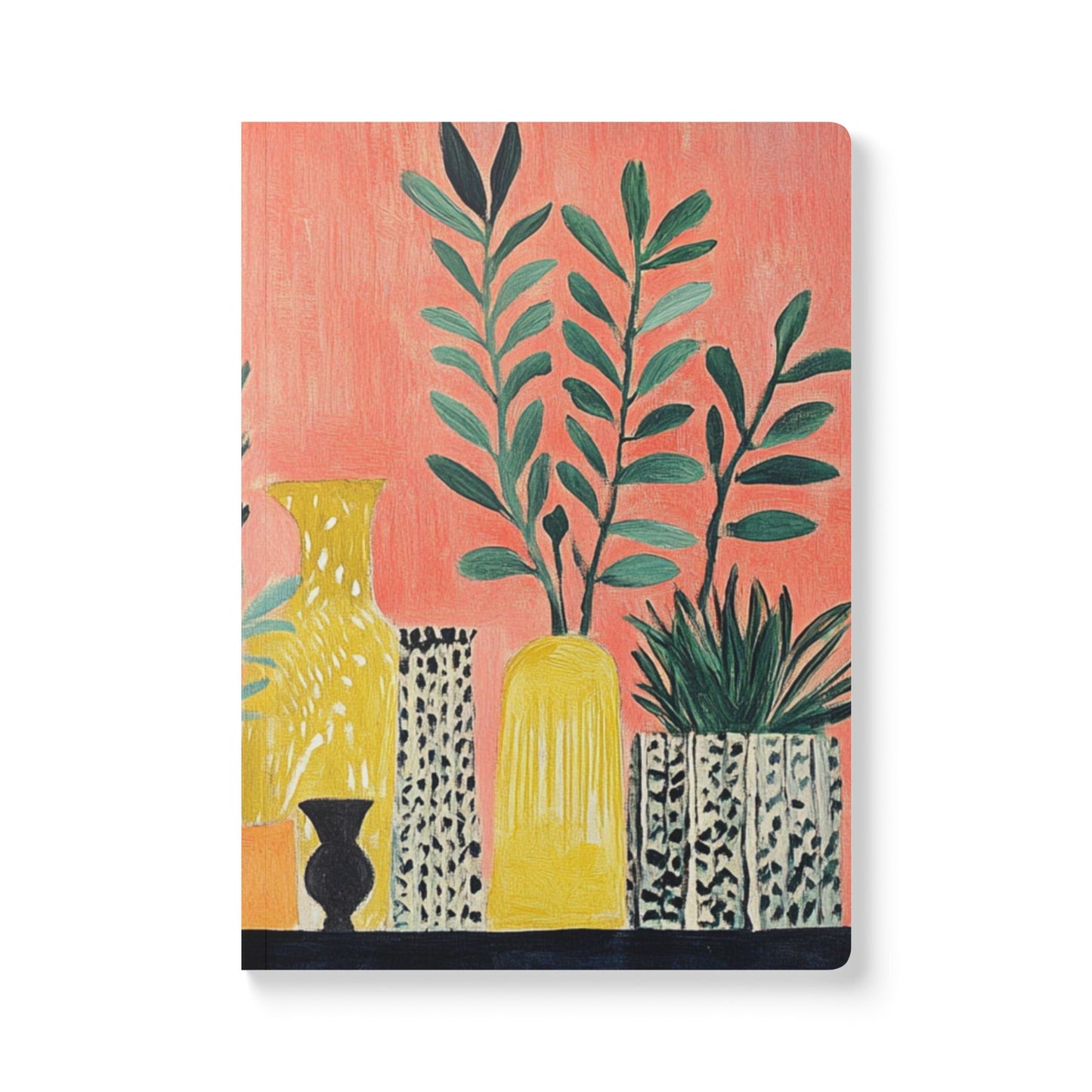 Softcover Journal - Pot Plants