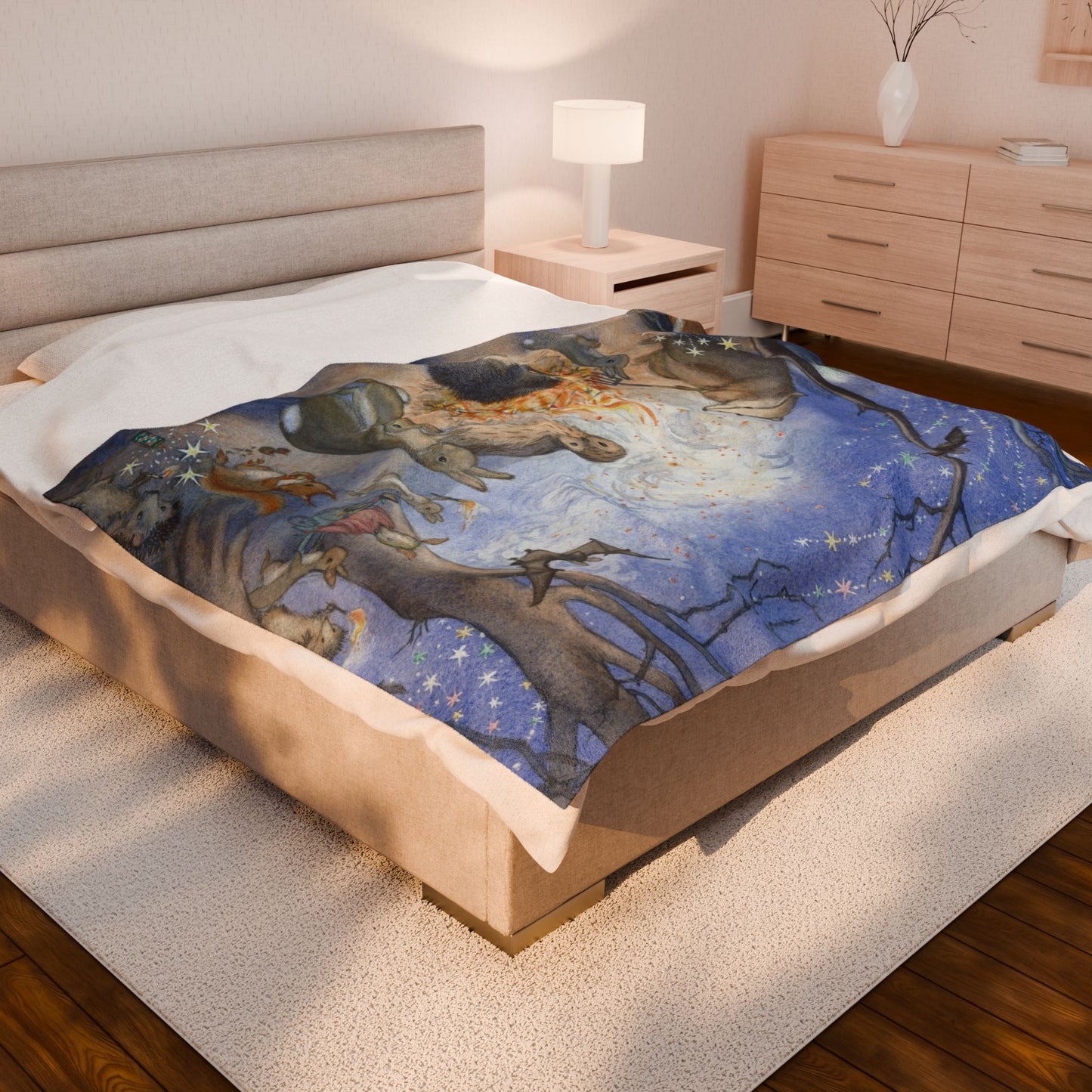 Bonfire Plush Blanket