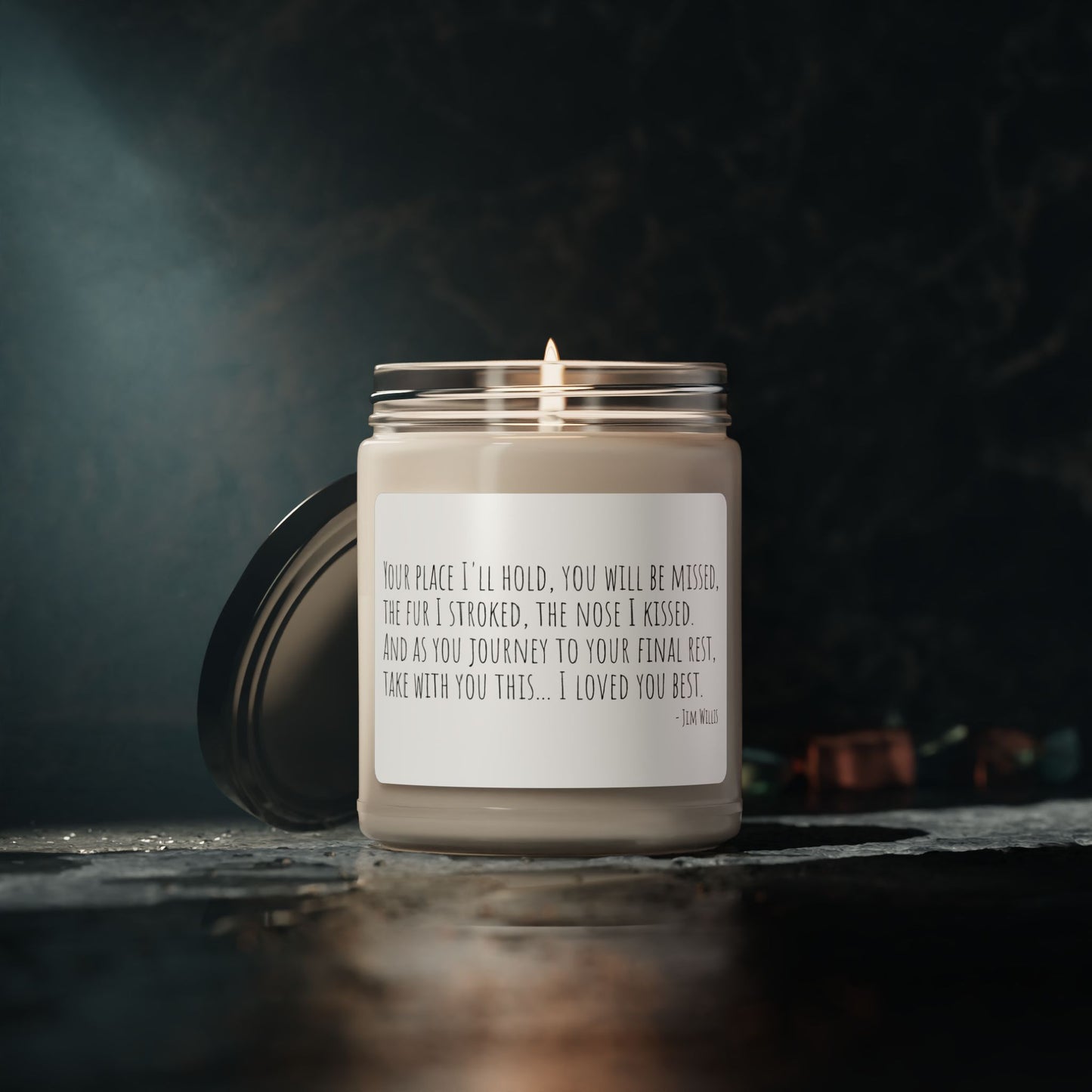 Scented Soy Candle - I loved you best
