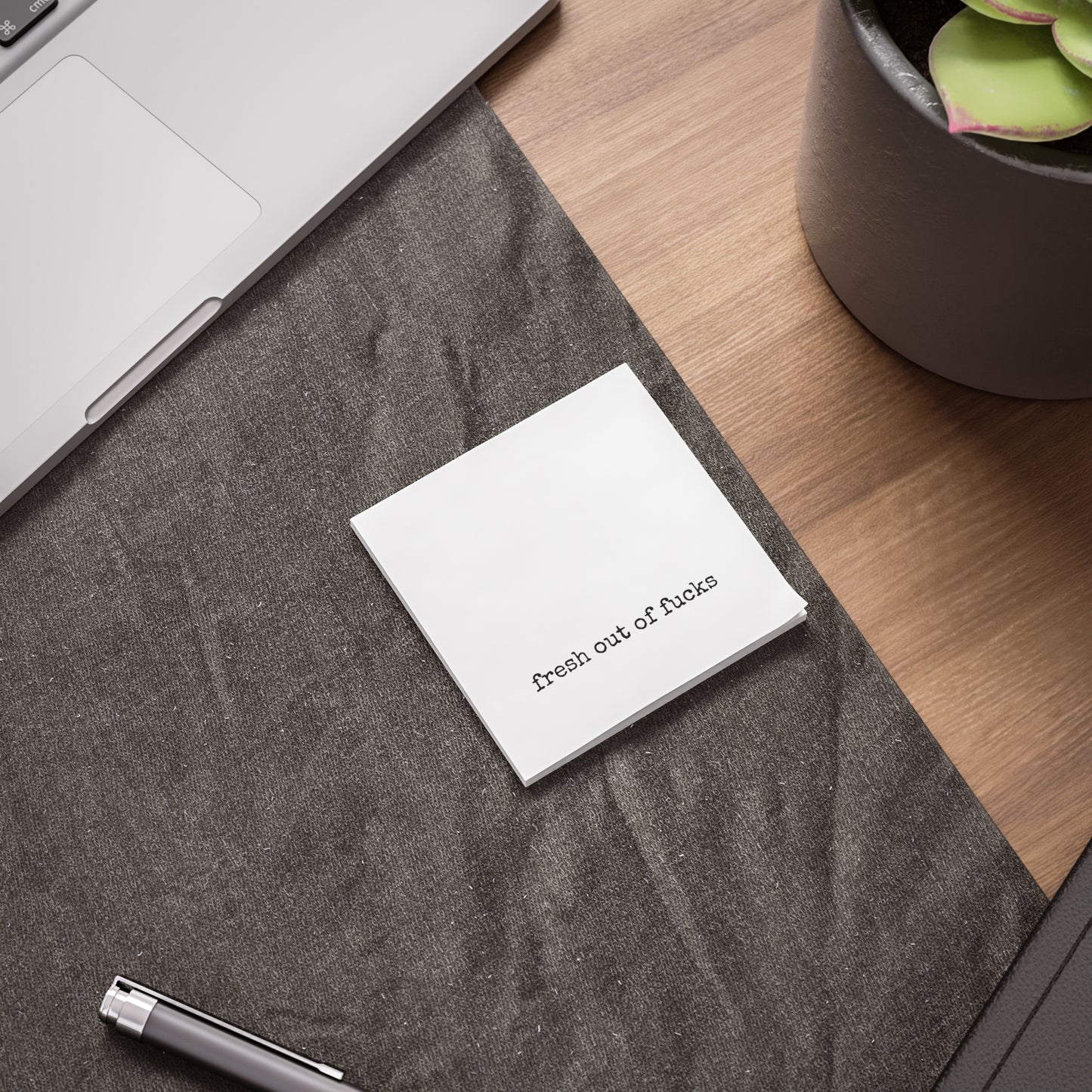 Post-it® Note Pads - fresh out of fucks