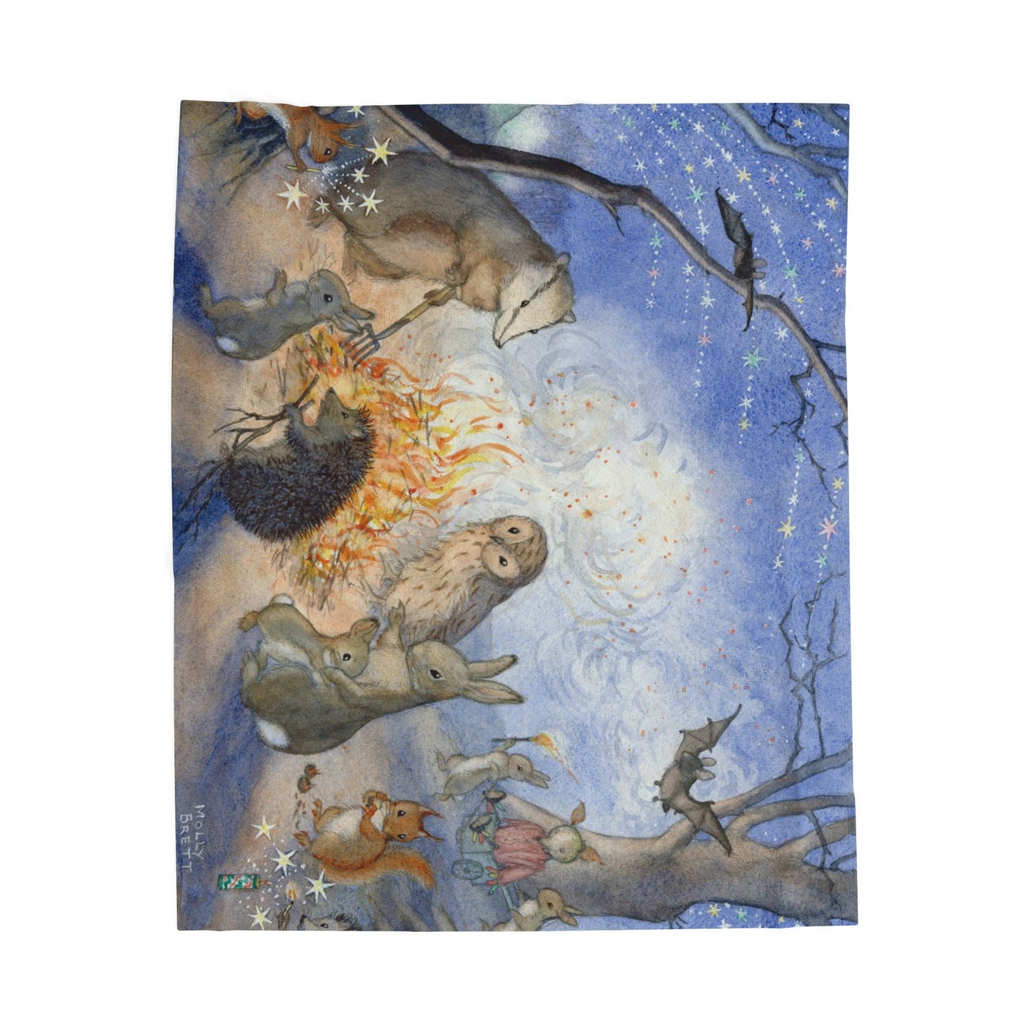 Bonfire Plush Blanket
